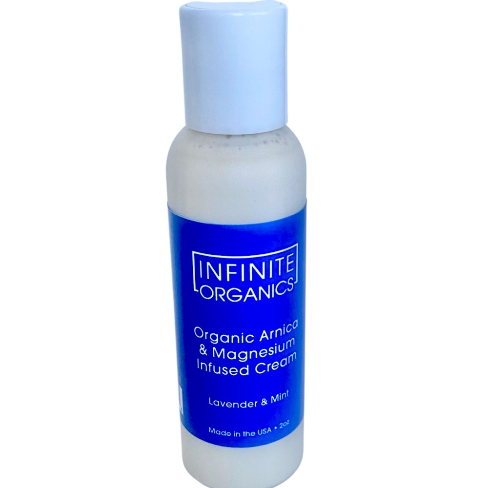 Organic, 500mg hemp extract, lavender & mint cream with arnica & magnesium.